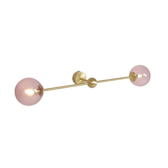 Plafoniera/ Aplica de perete ARGONA PINK 89 CM - Default Title
