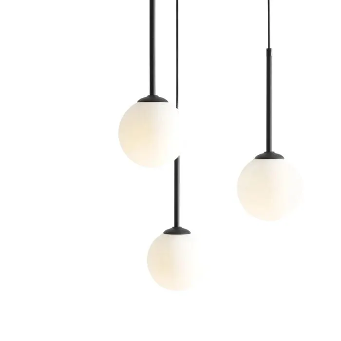 Lampa suspendata TEZUL ROUND - Negru