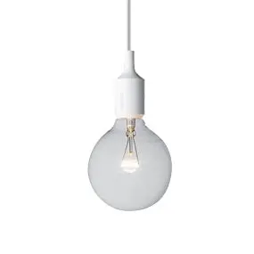 Lampa suspendata PORES - Alb