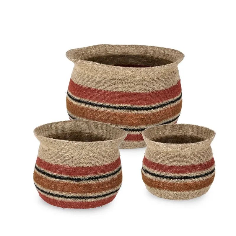 Set 3 cosuri decorative WAYLON AMPHORA SHORT - Default Title