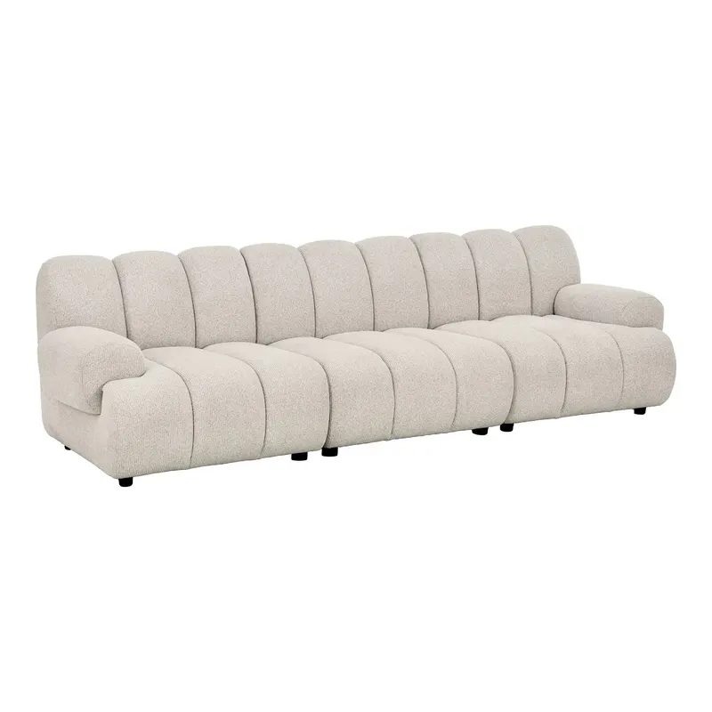 Canapea 3,5 locuri TARSIO 275 CM - Beige