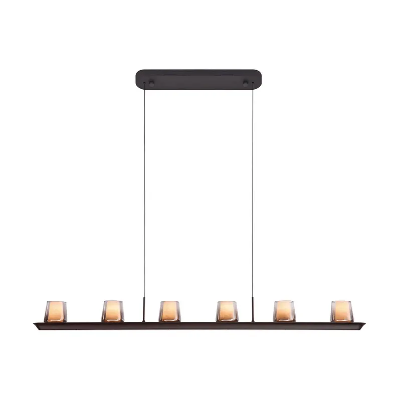 Lampa suspendata dimabila DASTEL 62W - Negru