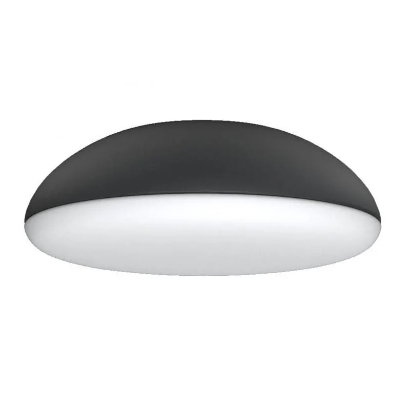 Plafoniera CRISANTO BLACK - Ø 38cm