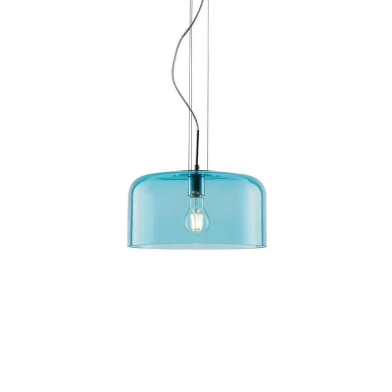 Lampa suspendata DILARA TURQUOISE - Ø 35cm