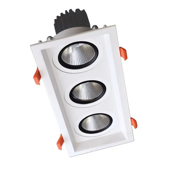 Spot incastrat ONEIDA TRIPLE WHITE - Lumina neutra 4000K