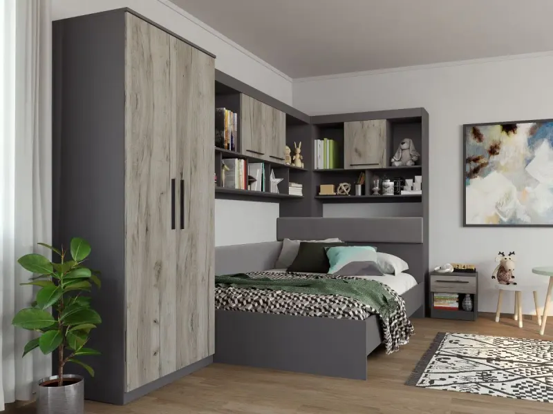 Noptiera Lucio Gri / Lemn — imaginea 2