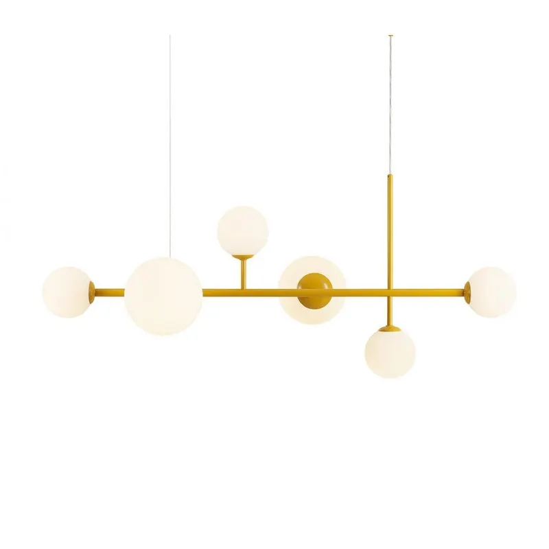 Lampa suspendata DALUM 6 - Mustard