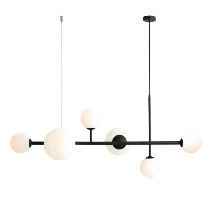 Lampa suspendata DALUM 6 - Negru