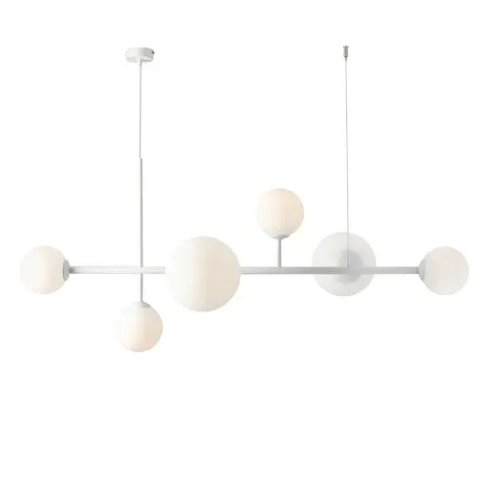Lampa suspendata DALUM 6 - Alb