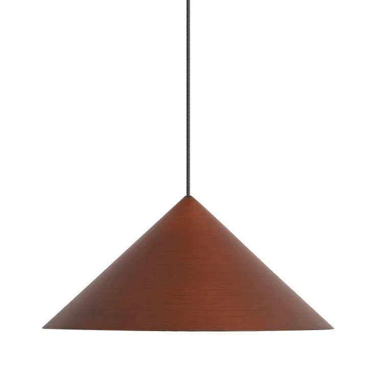 Lampa suspendata dimabila ELDAR 24 CM - Cupru