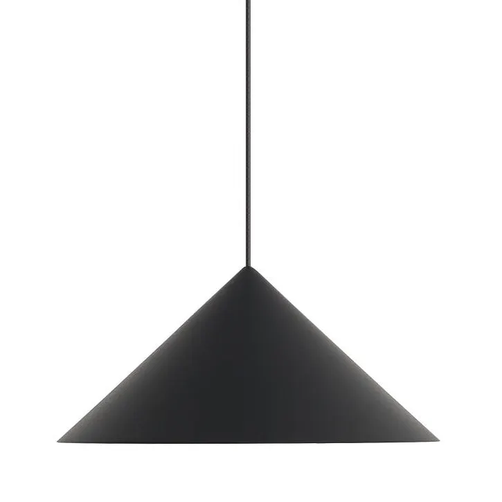 Lampa suspendata dimabila ELDAR 24 CM - Negru