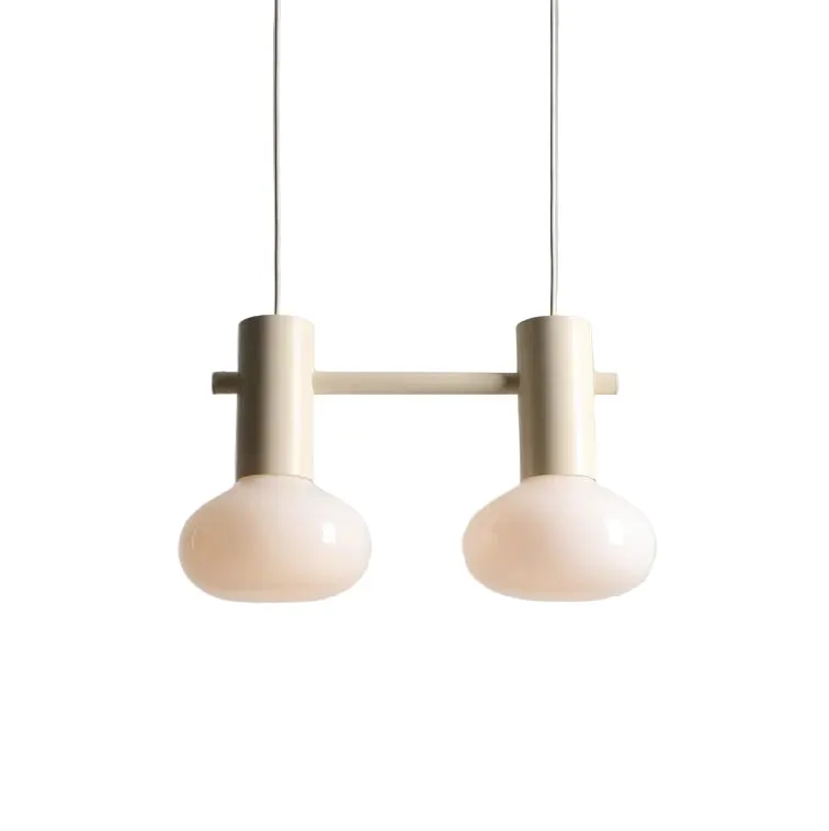 Lampa suspendata ZENTOR DOUBLE - Cream