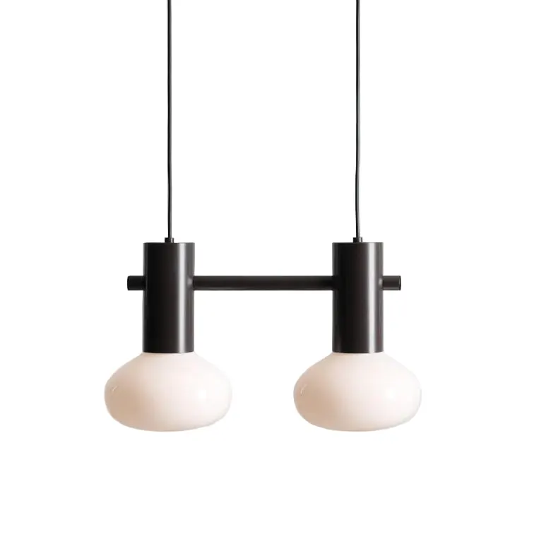 Lampa suspendata ZENTOR DOUBLE - Maro inchis