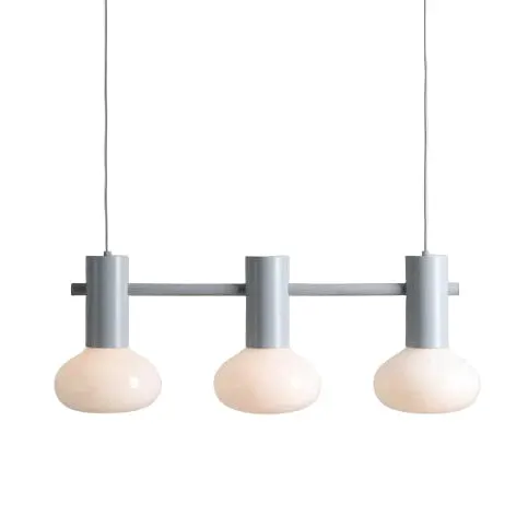Lampa suspendata ZENTOR TRIPLE - Grey