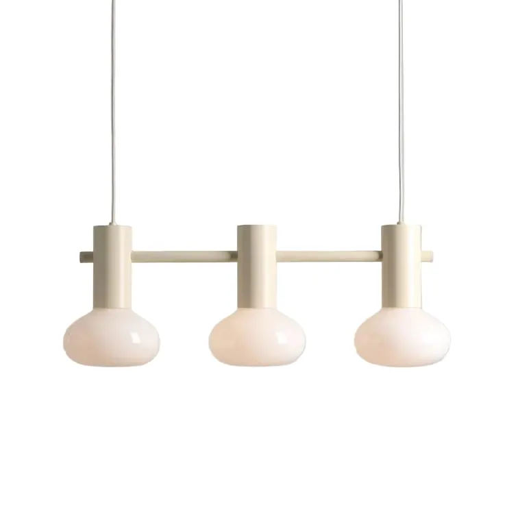 Lampa suspendata ZENTOR TRIPLE - Cream