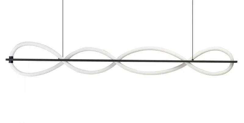 Lampa suspendata ELCOR 120CM - Negru