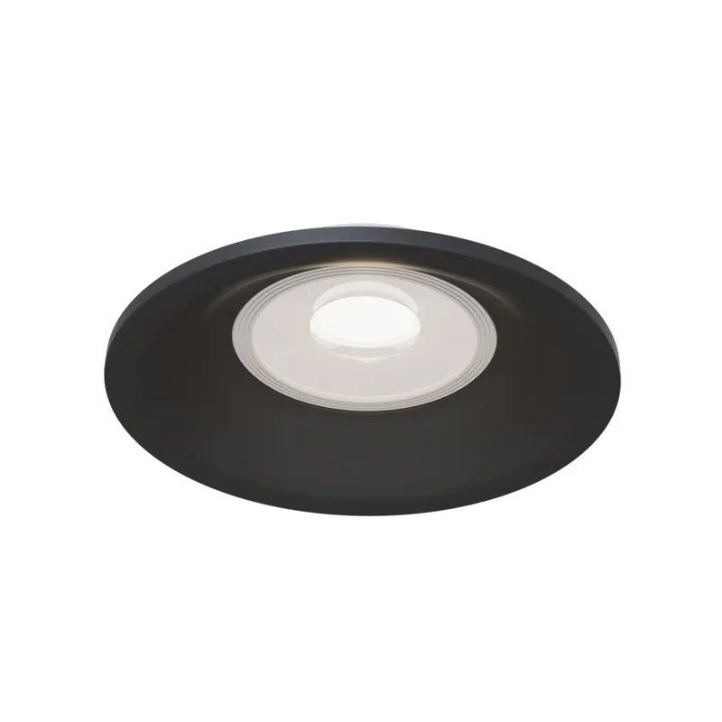 Spot incastrat HALVOR SLIM - Negru