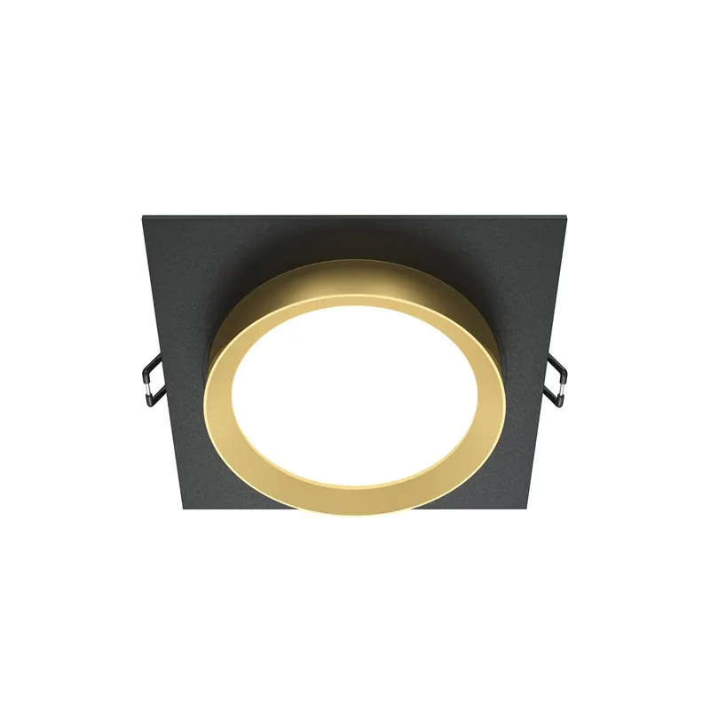 Spot incastrat ARENS - Negru/Gold