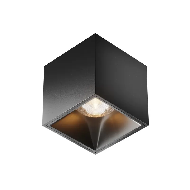 Spot aplicat KARALY SQUARE 3000K - Negru