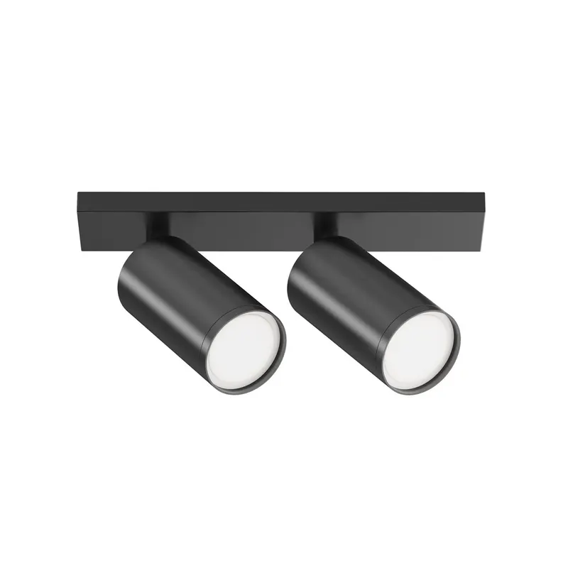Spot aplicat BERTEL DOUBLE - Negru