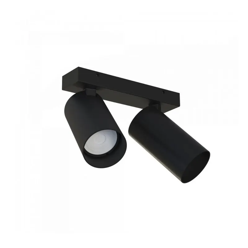 Spot aplicat MONOS DOUBLE - Negru
