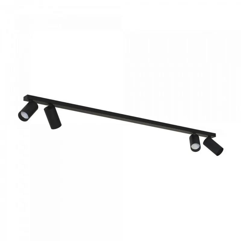 Plafoniera MONOS 4L - Negru