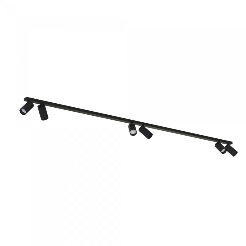 Plafoniera MONOS 6L - Negru