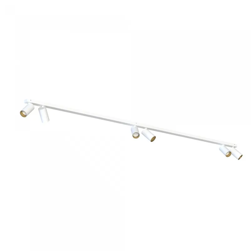 Plafoniera MONOS 6L - Alb/Gold