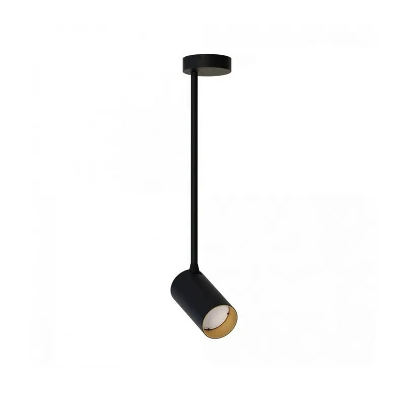Spot aplicat MONOS LONG M - Negru/Gold