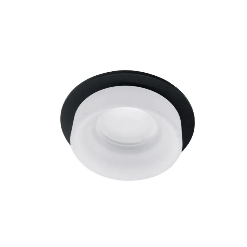 Spot incastrat LEWYN ROUND - Negru