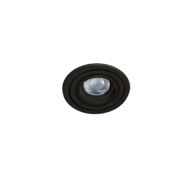 Spot incastrat CROMLIX R - Negru