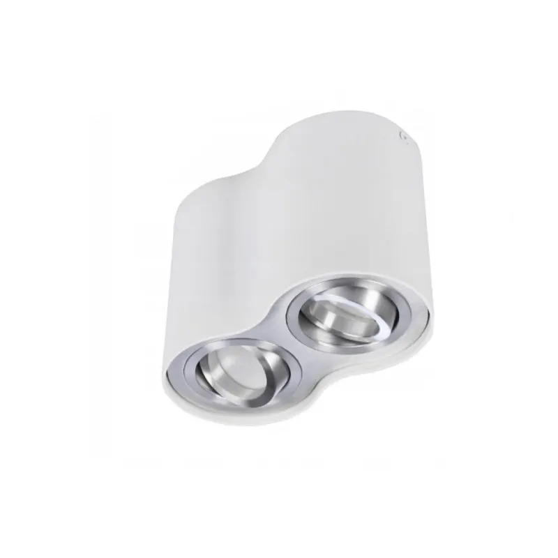 Spot aplicat LISBUK SILVER DOUBLE - Alb