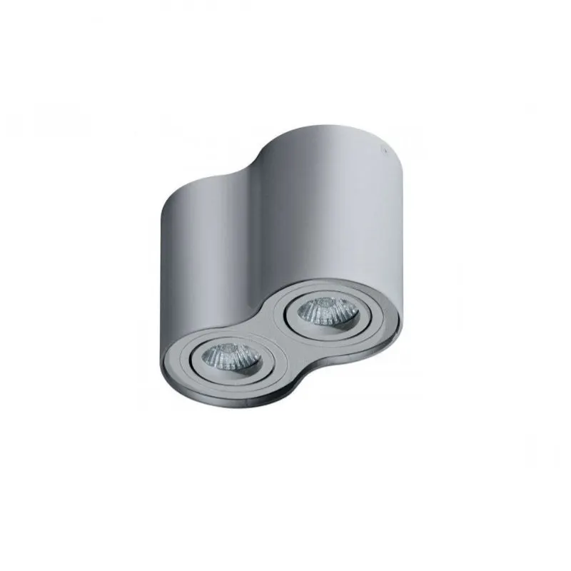 Spot aplicat LISBUK SILVER DOUBLE - Grey