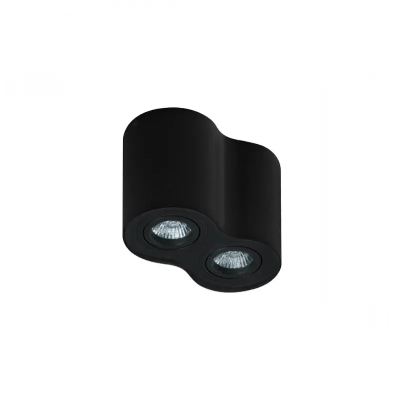 Spot aplicat LISBUK DOUBLE - Negru