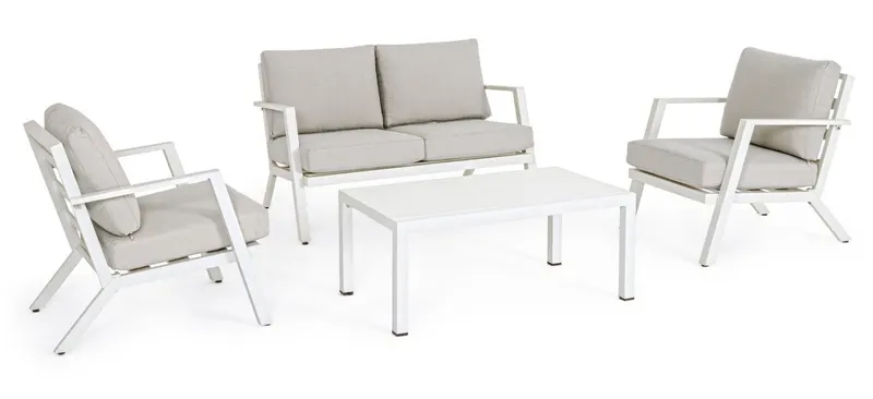 Set pentru exterior HARLEY WHITE 4PCS - Default Title