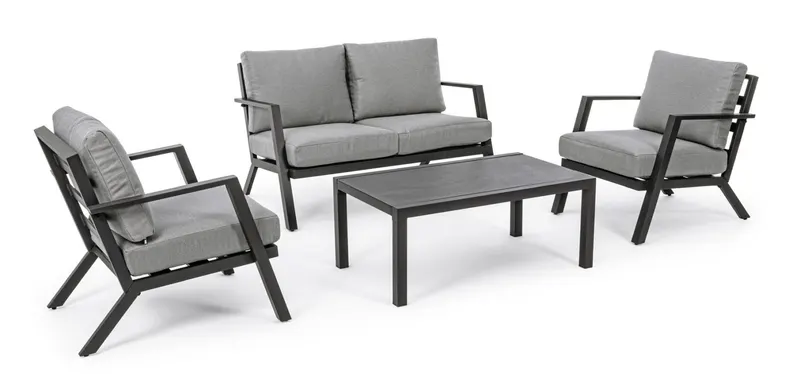 Set pentru exterior HARLEY CHARCOAL 4PCS - Default Title
