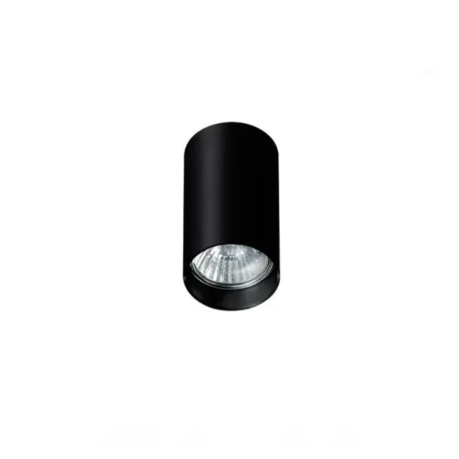 Spot aplicat SNATY ROUND - Negru
