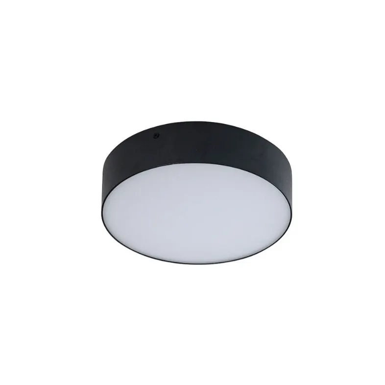 Plafoniera CARENTES 22CM - Negru / Lumina calda 3000K