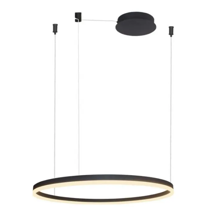 Lampa suspendata SELMA Ø60 CM - Negru