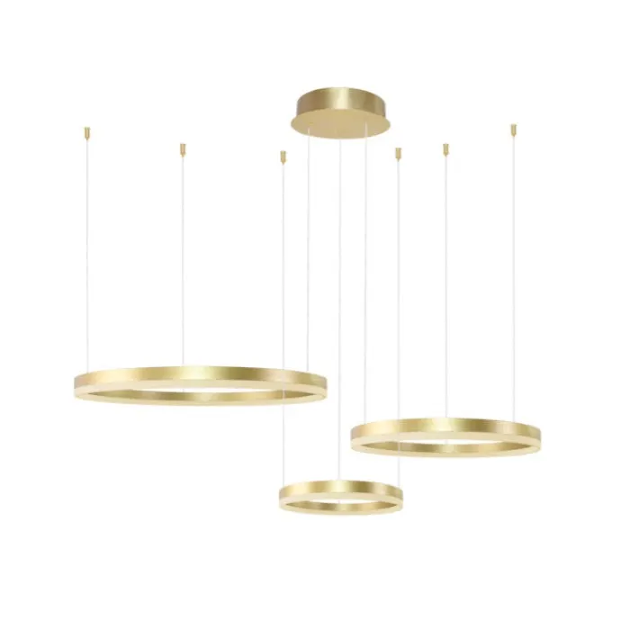 Lampa suspendata dimabila SELMA Ø80/60/40 CM - Gold