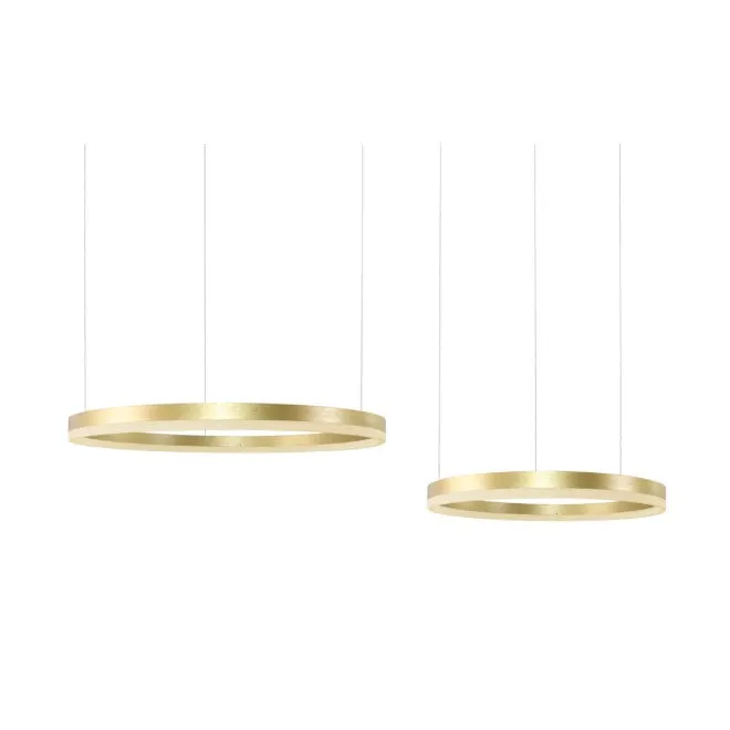 Lampa suspendata dimabila SELMA Ø80/60 CM - Gold