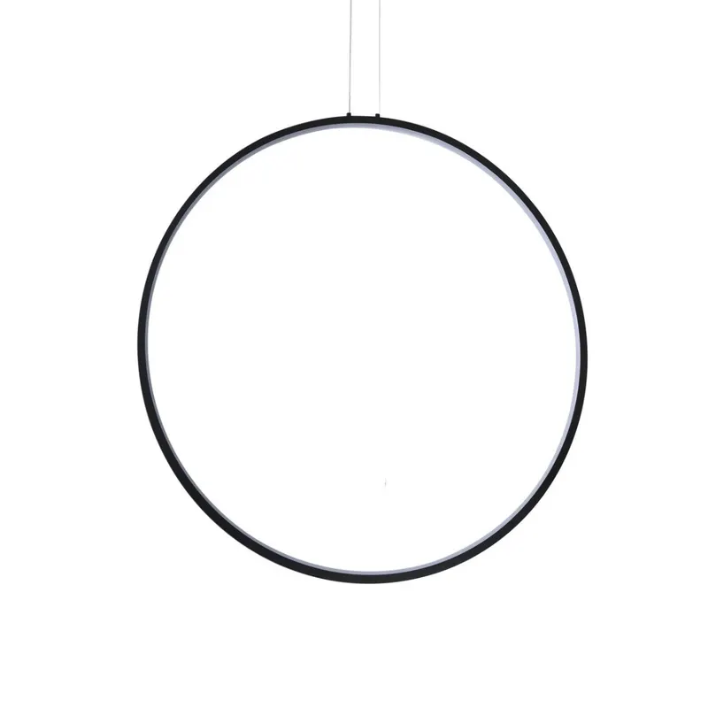 Lampa suspendata dimabila SKRIVAS Ø60 CM - Negru