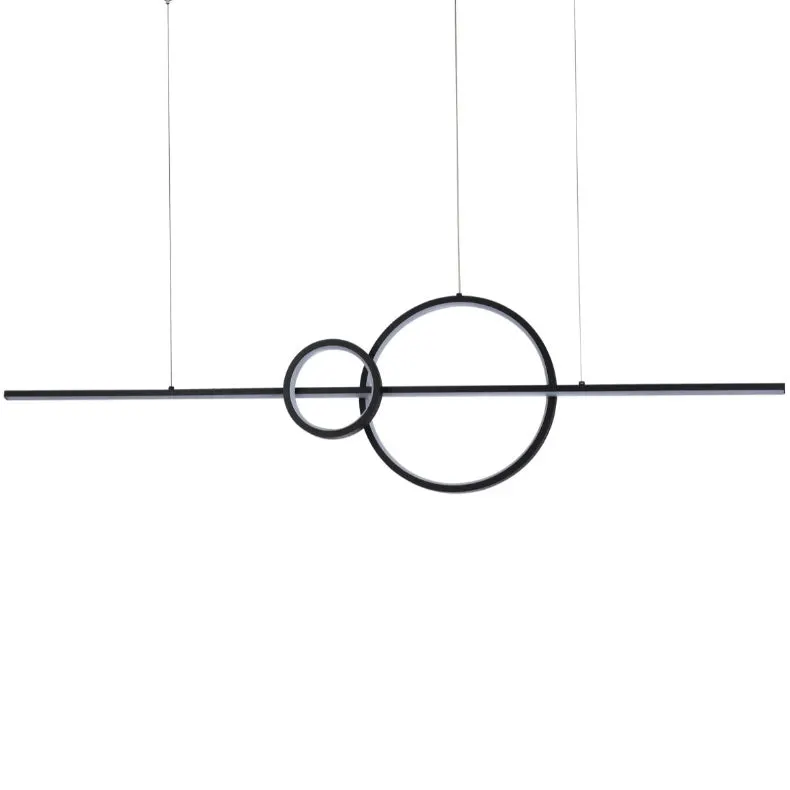 Lampa suspendata dimabila VALTARI - Negru