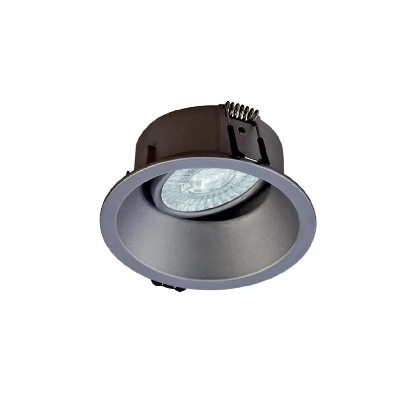 Spot incastrat WAZILO ROUND - Silver