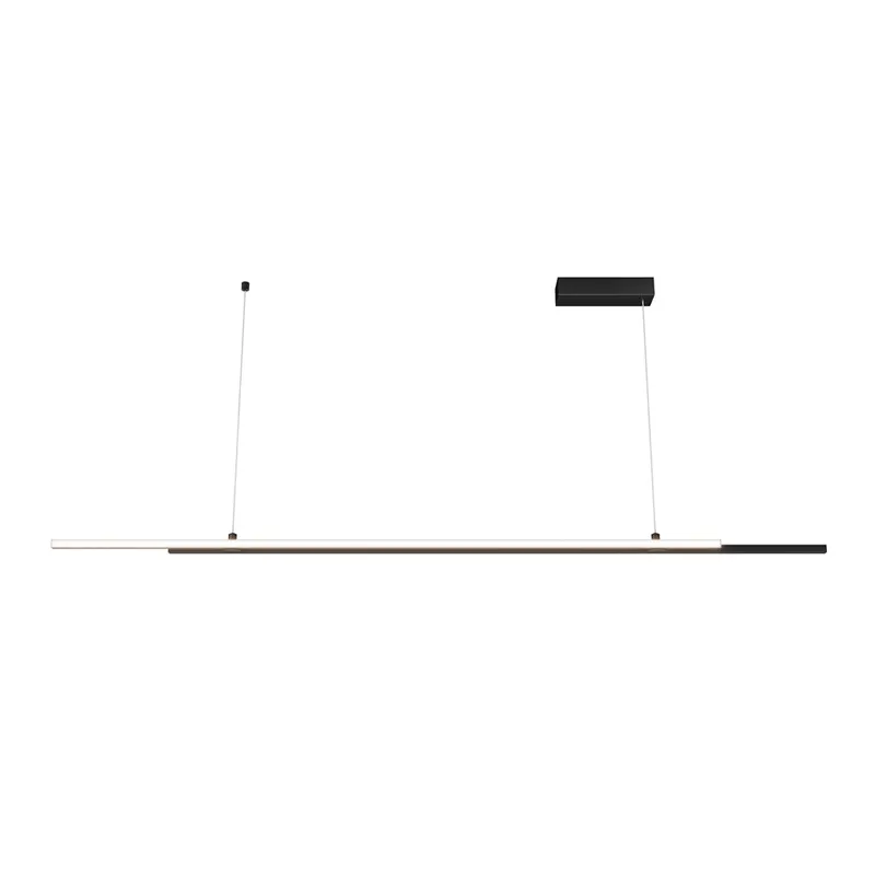 Lampa suspendata BERLUTO DOUBLE 120CM - Negru