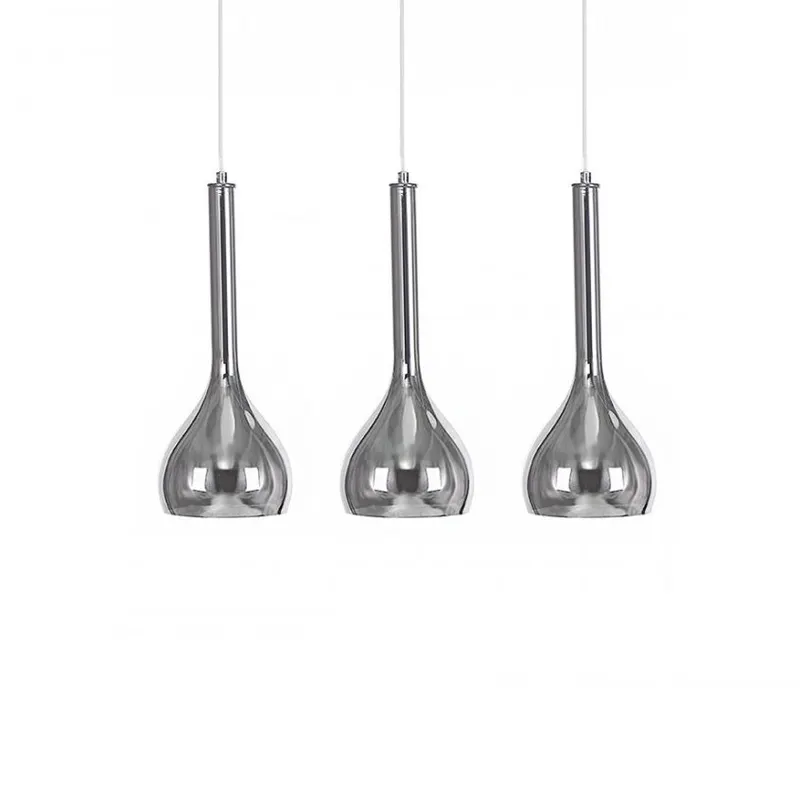 Lampa suspendata PELATINO 3 - Crom