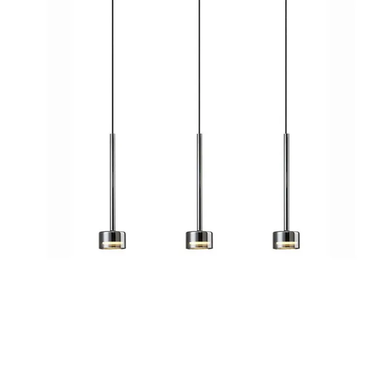 Lampa suspendata NASKOV LINIAR 3L - Crom