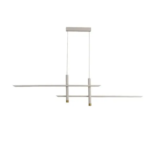 Lampa suspendata VENDELA 153 CM - Alb