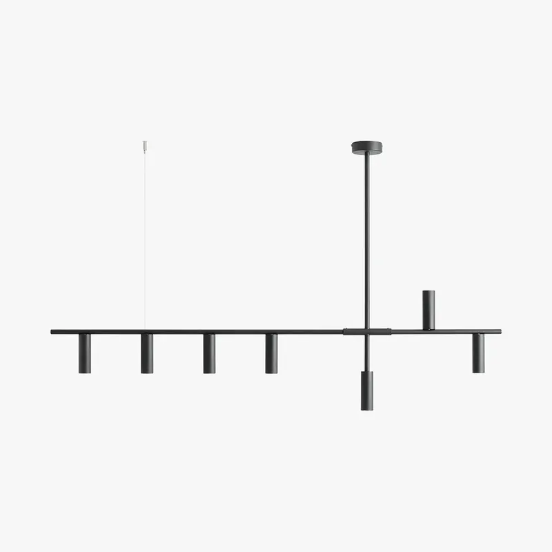 Lampa suspendata VERAN 7 - Negru