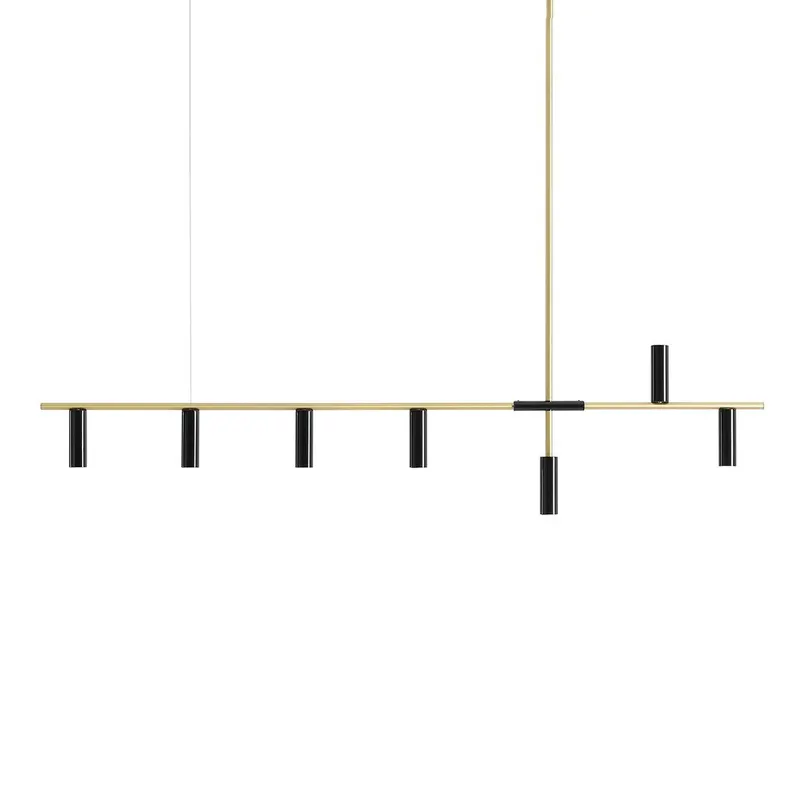 Lampa suspendata VERAN 7 BRASS - Default Title